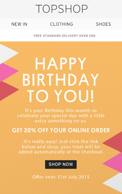 topshop_automated_happy_birthday_email_with_classic_approach.