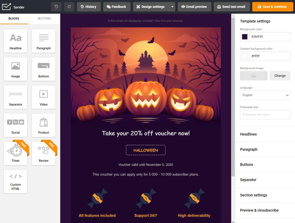 halloween_email_design_builder