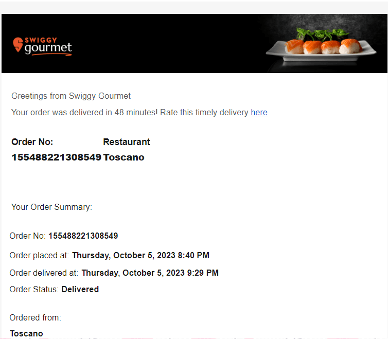 automated_delivery_confirmation_email_exampleSwiggy