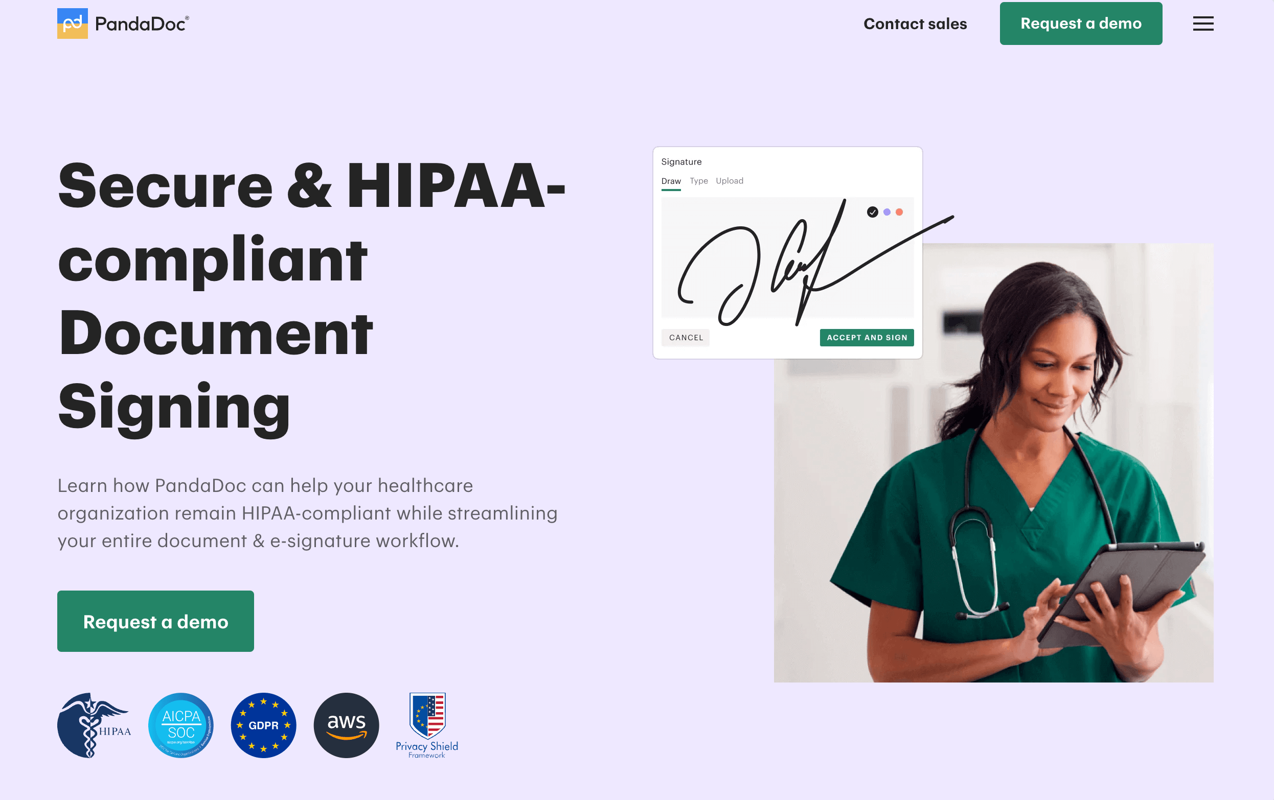 PandaDoc-hipaa-compliant-software