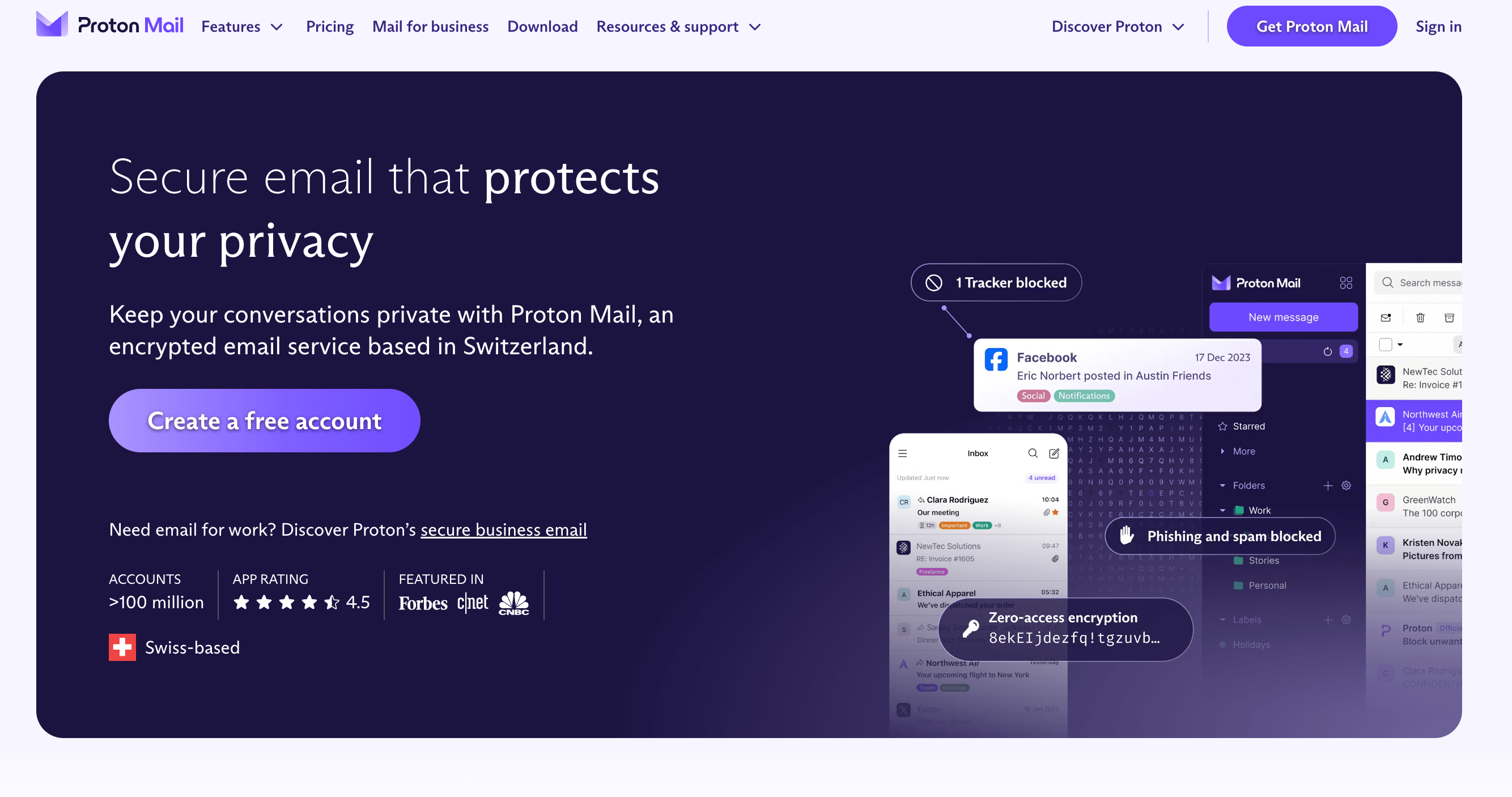 ProtonMail-hipaa-compliant-email-service-provider